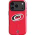 NHL Carolina Hurricanes Solid Background iPhone 17 Pro Max Magsafe Impact Case