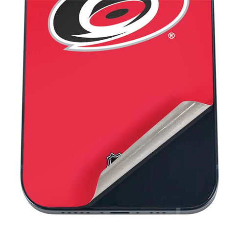 NHL Carolina Hurricanes Solid Background iPhone 17 Pro Max Skin