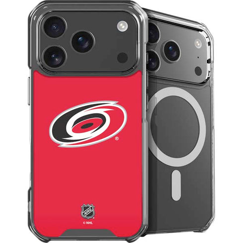 NHL Carolina Hurricanes Solid Background iPhone 18 Pro MagSafe Case