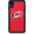 NHL Carolina Hurricanes Solid Background iPhone Cases