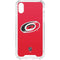NHL Carolina Hurricanes Solid Background iPhone XS Clear Case