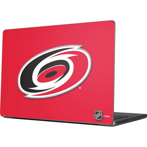 NHL Carolina Hurricanes Solid Background Apple MacBook Pro 14-inch Skin