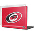 NHL Carolina Hurricanes Solid Background MacBook Cases
