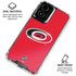 NHL Carolina Hurricanes Solid Background Moto G Power 5G (2024) Clear Case
