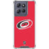 NHL Carolina Hurricanes Solid Background Moto G Stylus 5G (2025) Clear Case