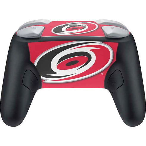 NHL Carolina Hurricanes Solid Background Nintendo Switch 2 (2025) Pro Controller Skin