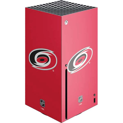 NHL Carolina Hurricanes Solid Background Xbox Series X Skins
