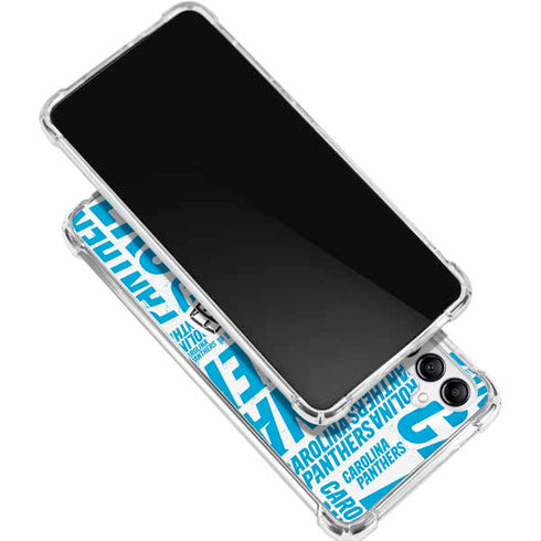 NFL Carolina Panthers - Blast Galaxy A16 5G Clear Case