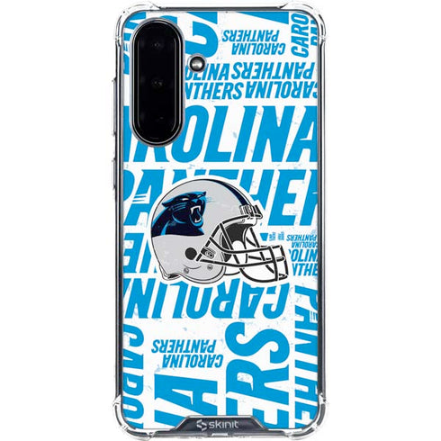 NFL Carolina Panthers - Blast Galaxy A36 5G Clear Case