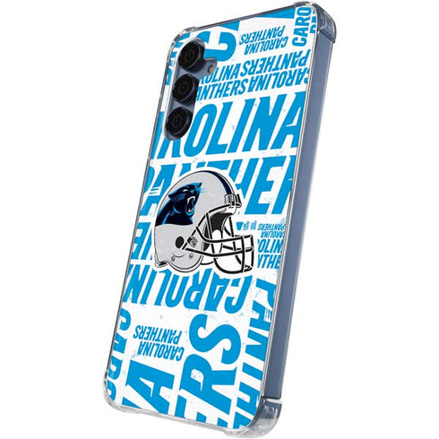 NFL Carolina Panthers - Blast Galaxy A55 5G Clear Case