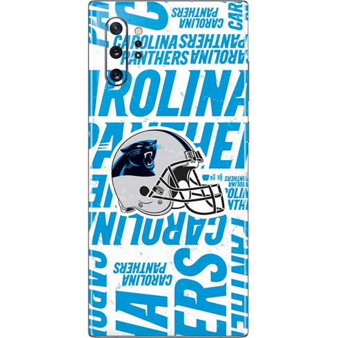 NFL Carolina Panthers - Blast Galaxy Note 10 Plus Skin