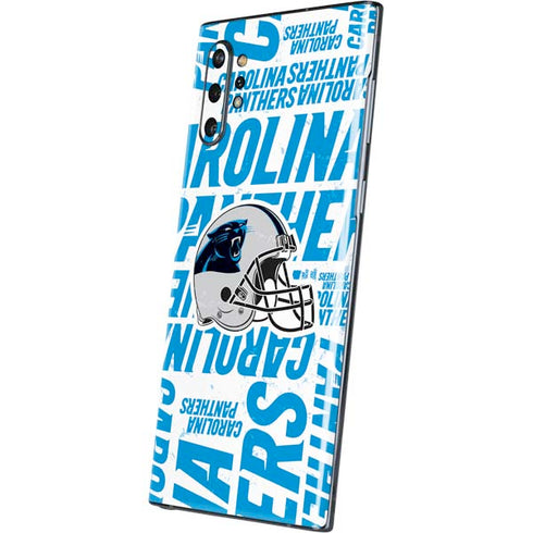 NFL Carolina Panthers - Blast Galaxy Note 10 Plus Skin