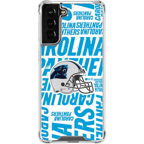 NFL Carolina Panthers - Blast Galaxy S22 Plus Clear Case