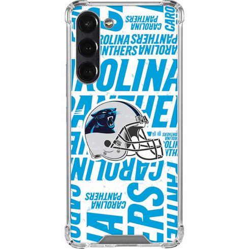NFL Carolina Panthers - Blast Galaxy S24 FE Clear Case