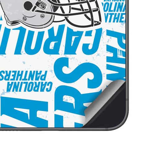NFL Carolina Panthers - Blast Galaxy S24 Plus Skin