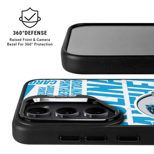 NFL Carolina Panthers - Blast Galaxy S25 Ultra Kickstand Case