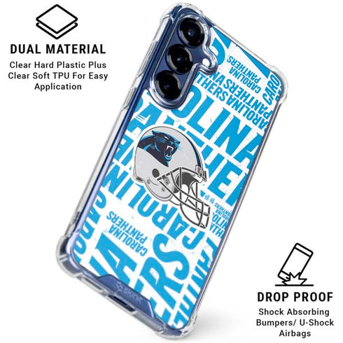 NFL Carolina Panthers - Blast Galaxy S25 Clear Case
