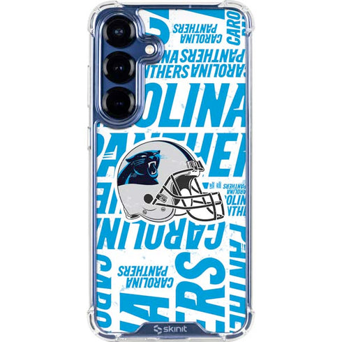 NFL Carolina Panthers - Blast Galaxy S25 Plus Clear Case