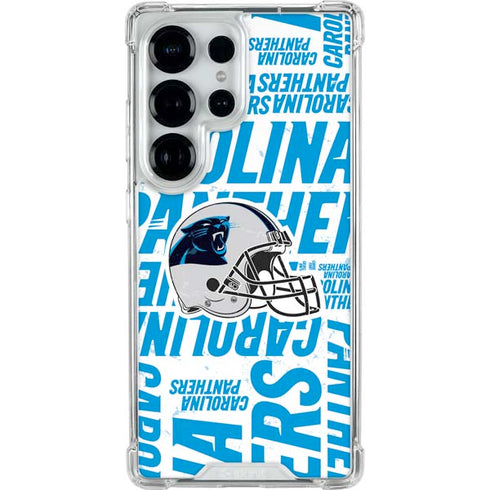 NFL Carolina Panthers - Blast Galaxy S25 Ultra Clear Case