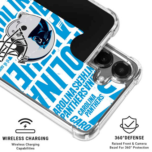 NFL Carolina Panthers - Blast Galaxy S26 Plus Clear Case