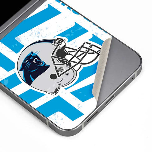 NFL Carolina Panthers - Blast Galaxy Z Flip6 Skin