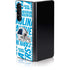 NFL Carolina Panthers - Blast Galaxy Z Fold5 5G Skin