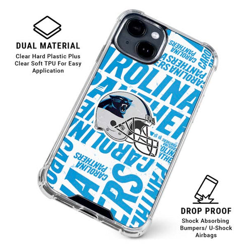 NFL Carolina Panthers - Blast iPhone 15 Clear Case