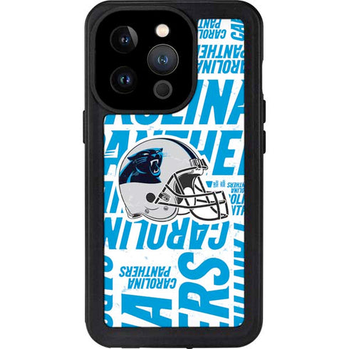 NFL Carolina Panthers - Blast iPhone 15 Pro Waterproof Case