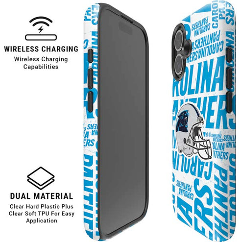 NFL Carolina Panthers - Blast iPhone 16 Plus Magsafe Impact Case