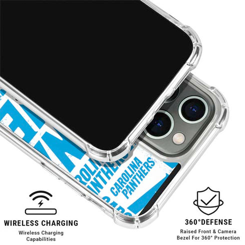NFL Carolina Panthers - Blast iPhone 16 Pro Max Clear Case