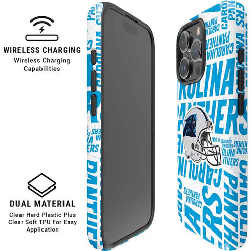NFL Carolina Panthers - Blast iPhone 16 Pro Max Magsafe Impact Case
