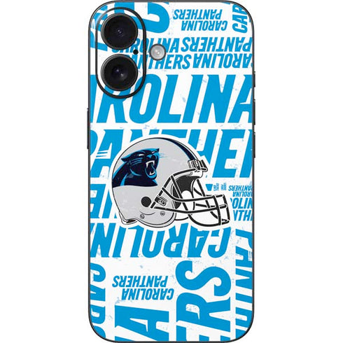 NFL Carolina Panthers - Blast iPhone 16 Skin