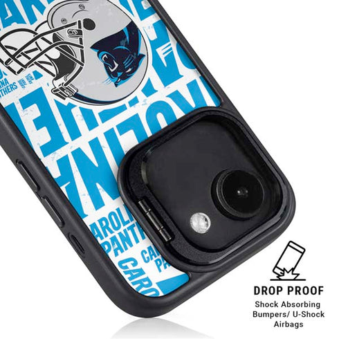 NFL Carolina Panthers - Blast iPhone 16e Kickstand Case