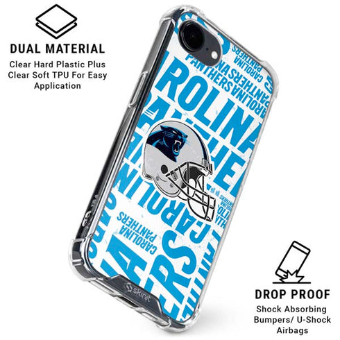 NFL Carolina Panthers - Blast iPhone 16e Clear Case