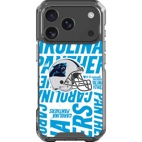 NFL Carolina Panthers - Blast iPhone 18 Pro Clear Case