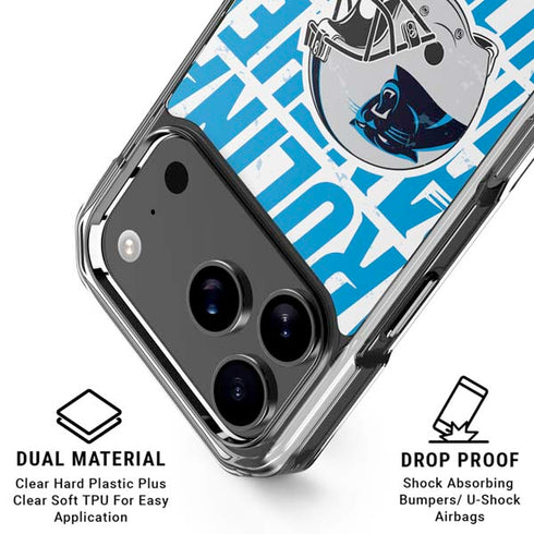 NFL Carolina Panthers - Blast iPhone 18 Pro Clear Case
