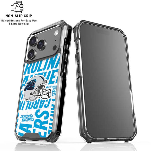 NFL Carolina Panthers - Blast iPhone 18 Pro Clear Case