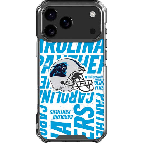 NFL Carolina Panthers - Blast iPhone 18 Pro Max Clear Case