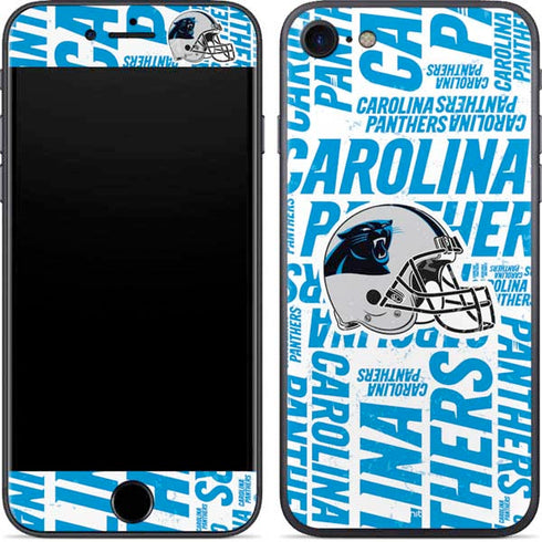 NFL Carolina Panthers - Blast iPhone 8 Skin