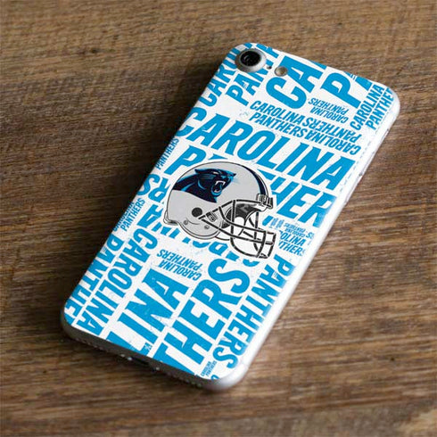 NFL Carolina Panthers - Blast iPhone 8 Skin