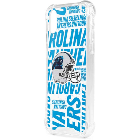 NFL Carolina Panthers - Blast iPhone XS Clear Case