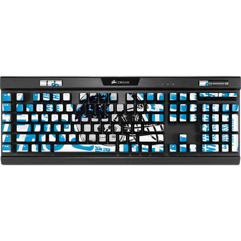 NFL Carolina Panthers - Blast K95 RGB PLATINUM Mechanical Gaming Keyboard Skin