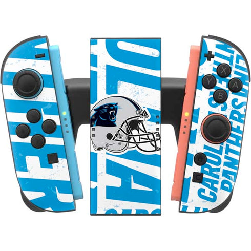 NFL Carolina Panthers - Blast Nintendo Switch 2 (2025) Joy-Con Controller Skin