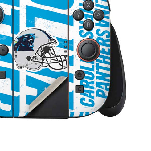NFL Carolina Panthers - Blast Nintendo Switch 2 (2025) Joy-Con Controller Skin