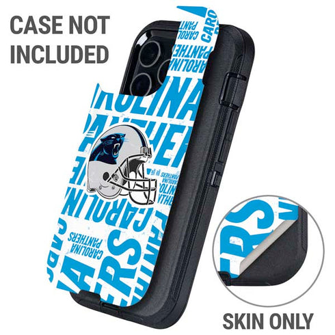 NFL Carolina Panthers - Blast Otterbox Defender iPhone Skin