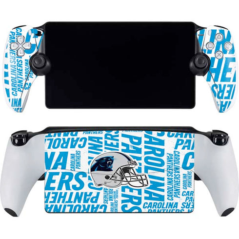 NFL Carolina Panthers - Blast PlayStation Portal Remote Player Skin