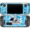 NFL Carolina Panthers - Blast Steam Deck Handheld Gaming Computer OLED Skin