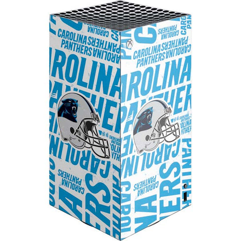 NFL Carolina Panthers - Blast XBox Series X Digital Edition Console Skin