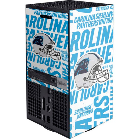 NFL Carolina Panthers - Blast XBox Series X Digital Edition Console Skin