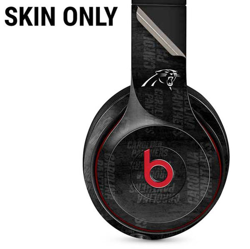 NFL Carolina Panthers Black & White Beats Solo 3 Wireless Skin